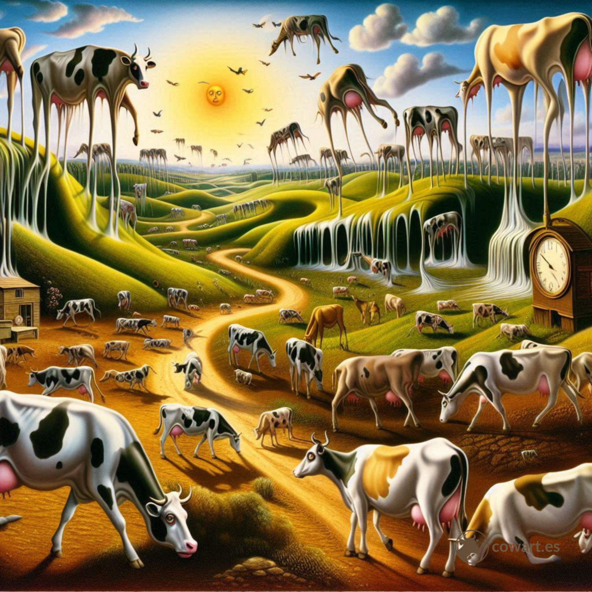 Las vacas se derriten